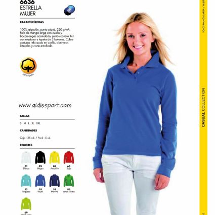 Polo ESTRELLA mujer