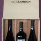 CAJA DE MADERA REGALO 3 BOTELLAS